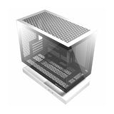 darkFlash - Boîtier PC F1 + 6 ventilateurs ARGB (blanc) : connectique