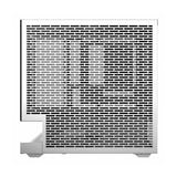 darkFlash - Boîtier PC F1 + 6 ventilateurs ARGB (blanc) : intérieur