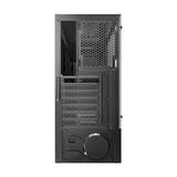 darkFlash - Boîtier PC LEO façade mesh (noir, sans ventilateurs) : intérieur