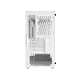 darkFlash - Boîtier PC M305 mini tour (blanc, sans ventilateurs) : connectique
