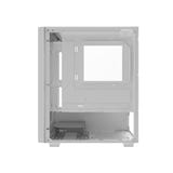 darkFlash - Boîtier PC M305 mini tour (blanc, sans ventilateurs) : profil