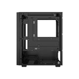 darkFlash - Boîtier PC M305 mini tour (noir, sans ventilateurs) : détail