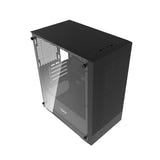 darkFlash - Boîtier PC M305 mini tour (noir, sans ventilateurs) : intérieur