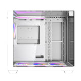 darkFlash - Boîtier PC TH285 + 4 ventilateurs (blanc) : intérieur