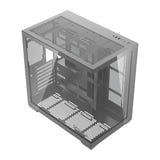 darkFlash C280 - Boîtier PC moyenne tour E-ATX avec 7 ventilateurs 120 mm (noir) - visuel 10