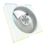 darkFlash DM8 LINE - ventilateur PC ARGB PWM blanc : chaînage éclairage