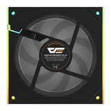 darkFlash DM8 LINE - ventilateur PC PWM ARGB noir : éclairage ARGB