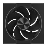 darkFlash DM8 LINE - ventilateur PC PWM ARGB noir : cadre angles droits