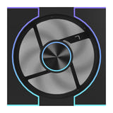 darkFlash DM8 LINE - ventilateur PC PWM ARGB noir - visuel 1