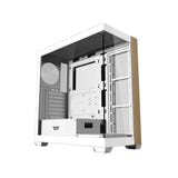 darkFlash DS900W - Boîtier PC panoramique 270 degrés sans ventilateur (blanc) - visuel 1