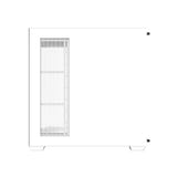 darkFlash DS900W - Boîtier PC panoramique 270 degrés sans ventilateur (blanc) - visuel 5