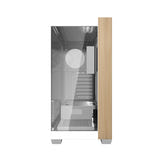 darkFlash DS900W - Boîtier PC panoramique 270 degrés sans ventilateur (blanc) - visuel 6