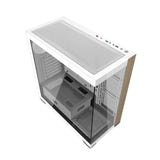 darkFlash DS900W - Boîtier PC panoramique 270 degrés sans ventilateur (blanc) - visuel 2