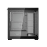 darkFlash DS900W - Boîtier PC panoramique 270 degrés sans ventilateur (noir) - visuel 3