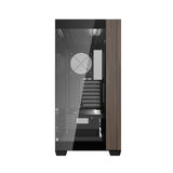 darkFlash DS900W - Boîtier PC panoramique 270 degrés sans ventilateur (noir) - visuel 4