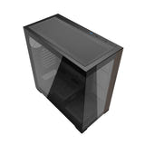darkFlash DS900W - Boîtier PC panoramique 270 degrés sans ventilateur (noir) - visuel 2