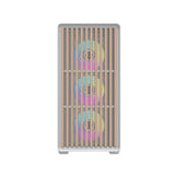 darkFlash DS900WD ATX - Boîtier PC façade bois avec 4 ventilateurs ARGB (blanc) - visuel 6