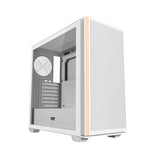 darkFlash DS900WS ATX - Boîtier PC moyenne tour livré sans ventilateur (blanc) - visuel 1