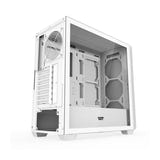 darkFlash DS900WS ATX - Boîtier PC moyenne tour livré sans ventilateur (blanc) - visuel 7