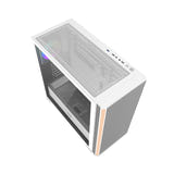 darkFlash DS900WS - Boîtier PC moyenne tour ATX avec 4 ventilateurs ARGB (blanc) - visuel 6