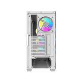 darkFlash DS900WS - Boîtier PC moyenne tour ATX avec 4 ventilateurs ARGB (blanc) - visuel 3