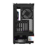 darkFlash F1 - Boîtier PC ATX blanc vitré 270° avec 6 ventilateurs : gaming blanc configuration