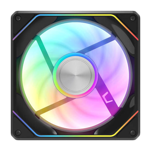 darkFlash Gauss G24 - Ventilateur PC 120 mm ARGB et PWM, noir - visuel 1