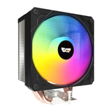 darkFlash M400 ARGB - ventirad processeur 120 mm avec écran de température, noir - visuel 1