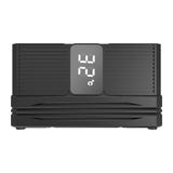 darkFlash M400 ARGB - ventirad processeur 120 mm avec écran de température, noir : ventilateur 120 mm