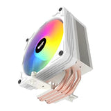 darkFlash M400 ARGB - Ventirad processeur blanc avec écran de température : compatibilité Intel AMD