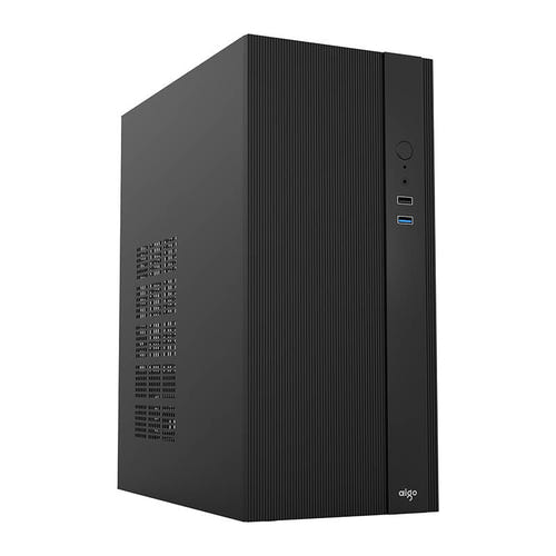 darkFlash Q15 - Boîtier PC compact micro-ATX et ITX (noir) - visuel 1