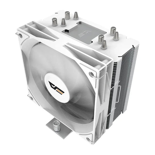 darkFlash S31 ARGB - Ventirad processeur blanc avec ventilateur 120 mm : radiateur aluminium