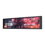 darkFlash V92 Noir - Écran IPS 9,2 pouces étiré pour températures et widgets - visuel 1