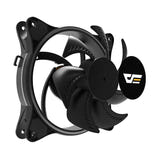 darkFlash - Ventilateur PC D1 LED 120 mm (anneau arc-en-ciel, 22 dBA)