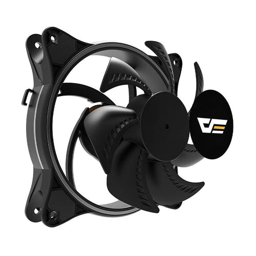 darkFlash - Ventilateur PC D1 LED 120 mm (anneau arc-en-ciel, 22 dBA)