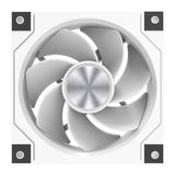 darkFlash - Ventilateur PC DM20 LINE ARGB 120 mm (miroir infini, blanc) : profil