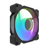 darkFlash - Ventilateur PC DR08 ARGB 120 mm PWM (59 CFM, noir) : éclairage