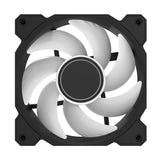 darkFlash - Ventilateur PC DR08 ARGB 120 mm PWM (59 CFM, noir) : pales