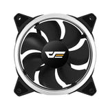 darkFlash - Ventilateur PC DR12 Pro ARGB 120 mm (double anneau, 16 dBA) : profil