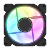 darkFlash - Pack 3 ventilateurs PC DR08 ARGB 120 mm PWM (noir)
