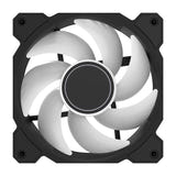 darkFlash - Pack 3 ventilateurs PC DR08 ARGB 120 mm PWM (noir) : profil