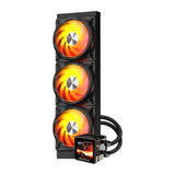 darkFlash - Watercooling DE360 écran IPS amovible 2,88 pouces (360 mm, noir)