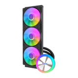 darkFlash - Watercooling DG360 module 3 ventilateurs intégrés (TDP 320 W, noir) : détail