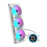 darkFlash - Watercooling DN-D360 écran LCD 2,1 pouces (360 mm ARGB, blanc)