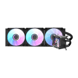 darkFlash - Watercooling DV360S écran IPS 3,2 pouces rotatif (360 mm, noir) : vue ensemble