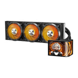darkFlash - Watercooling UV360 écran OLED incurvé 6,67 pouces (360 mm, TDP 320 W) : ventilateurs