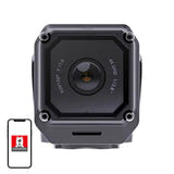 DDPAI Ranger - caméra embarquée moto 4K, GPS, Wi-Fi, 128 Go intégrés, étanche IP67 : face avant