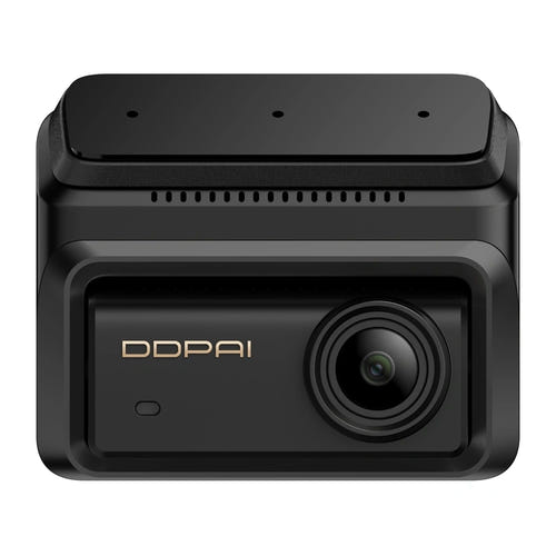 DDPAI Z90 4G 2026 - dashcam 4K connectée 4G, caméra arrière 2K, GPS et écran 3 pouces : face avant objectif