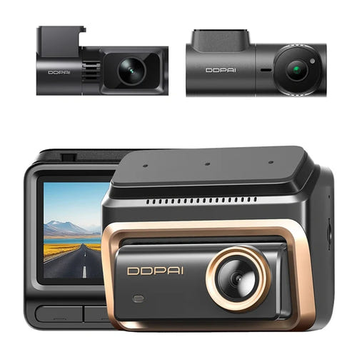DDPAI Z90 Master - dashcam 4K avant et arrière, capteurs Sony STARVIS 2, écran 3 pouces : caméras arrière