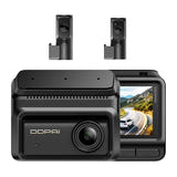 DDPAI Z90T - dashcam 3 caméras avant, arrière et habitacle, 4K, surveillance parking, Wi-Fi 6 - visuel 1